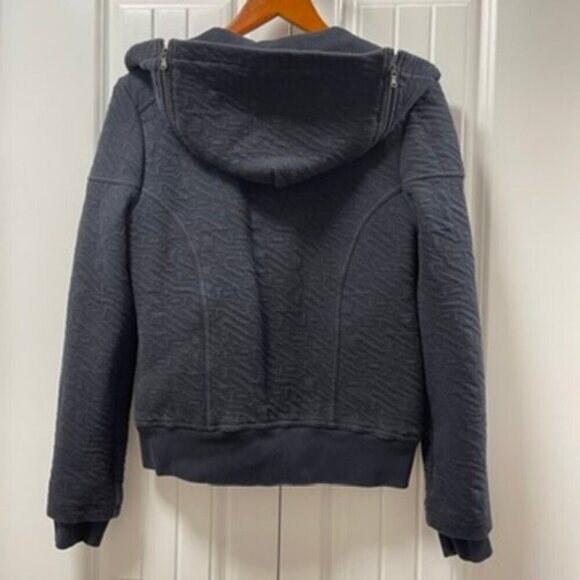 Marc by Marc Jacobs Cleo Quilted Fleece-Lined Jacket Black – S - Picture 9 of 15